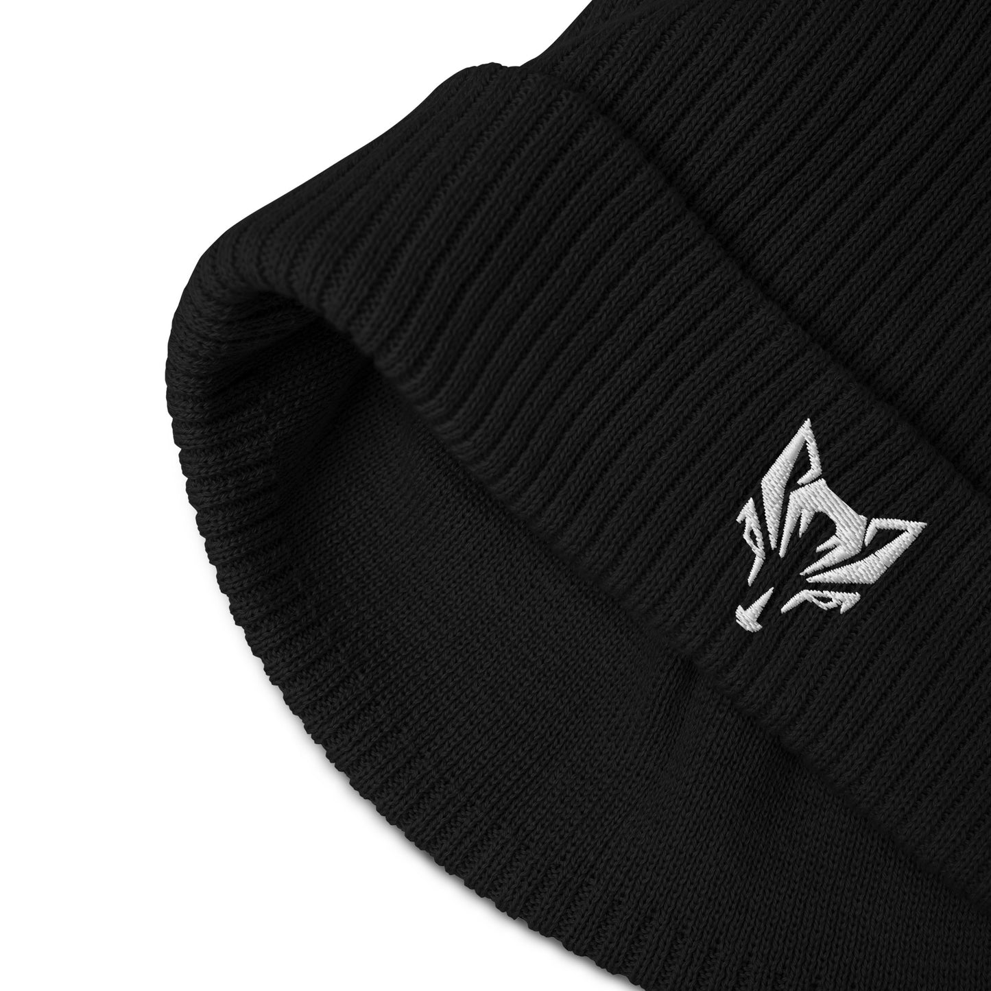 Organic ribbed beanie