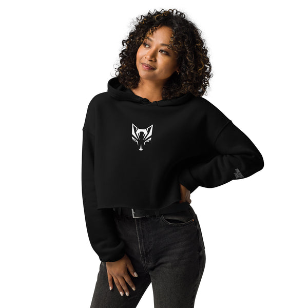 Wolfepack Logo Crop Hoodie