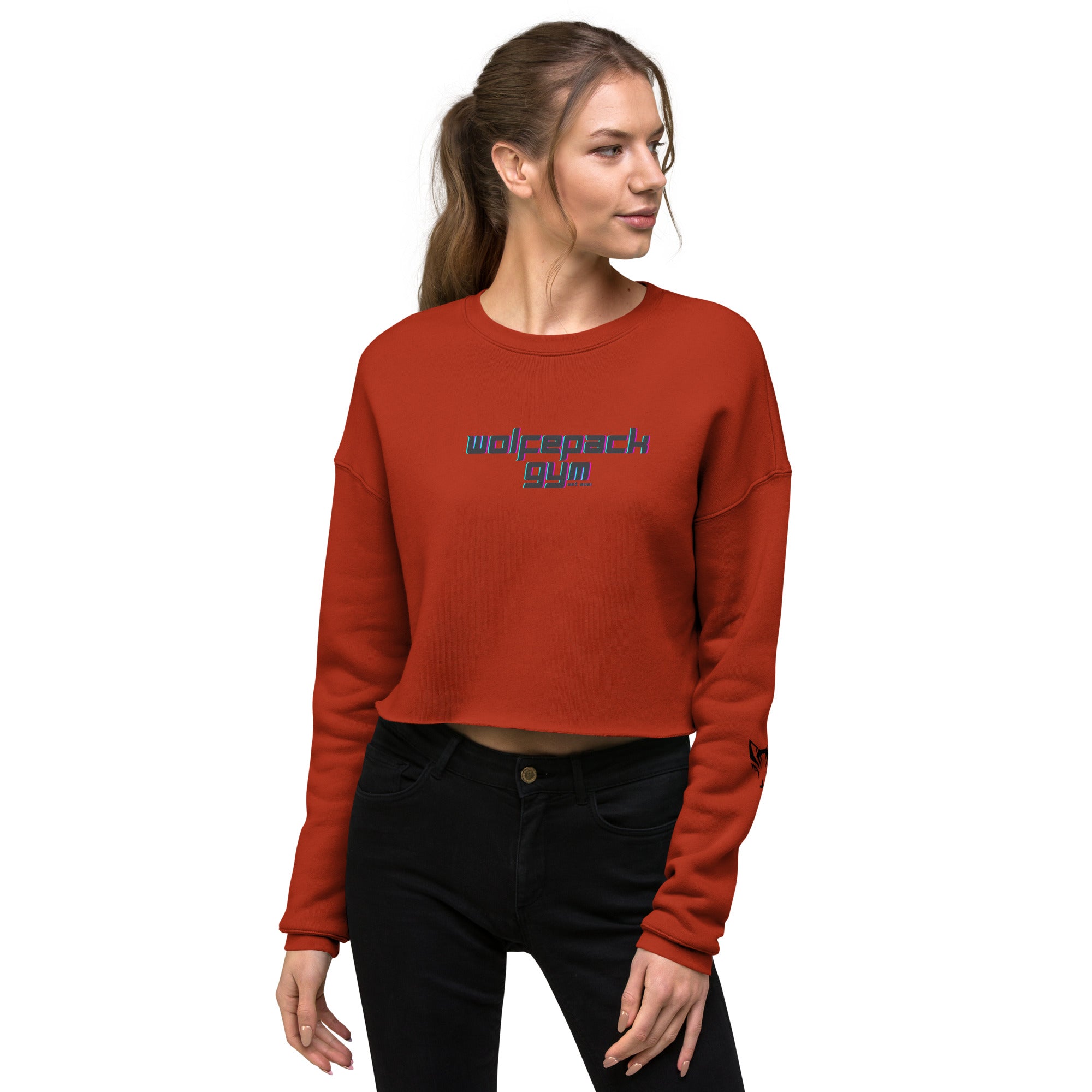 Wolfepack Crop Sweatshirt