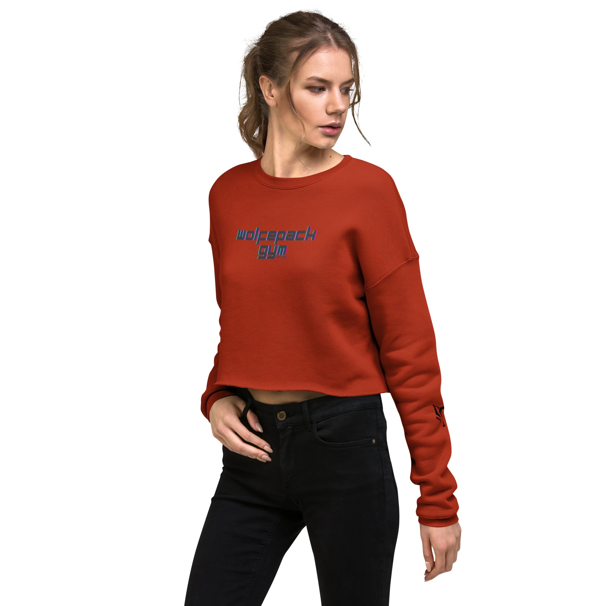 Wolfepack Crop Sweatshirt