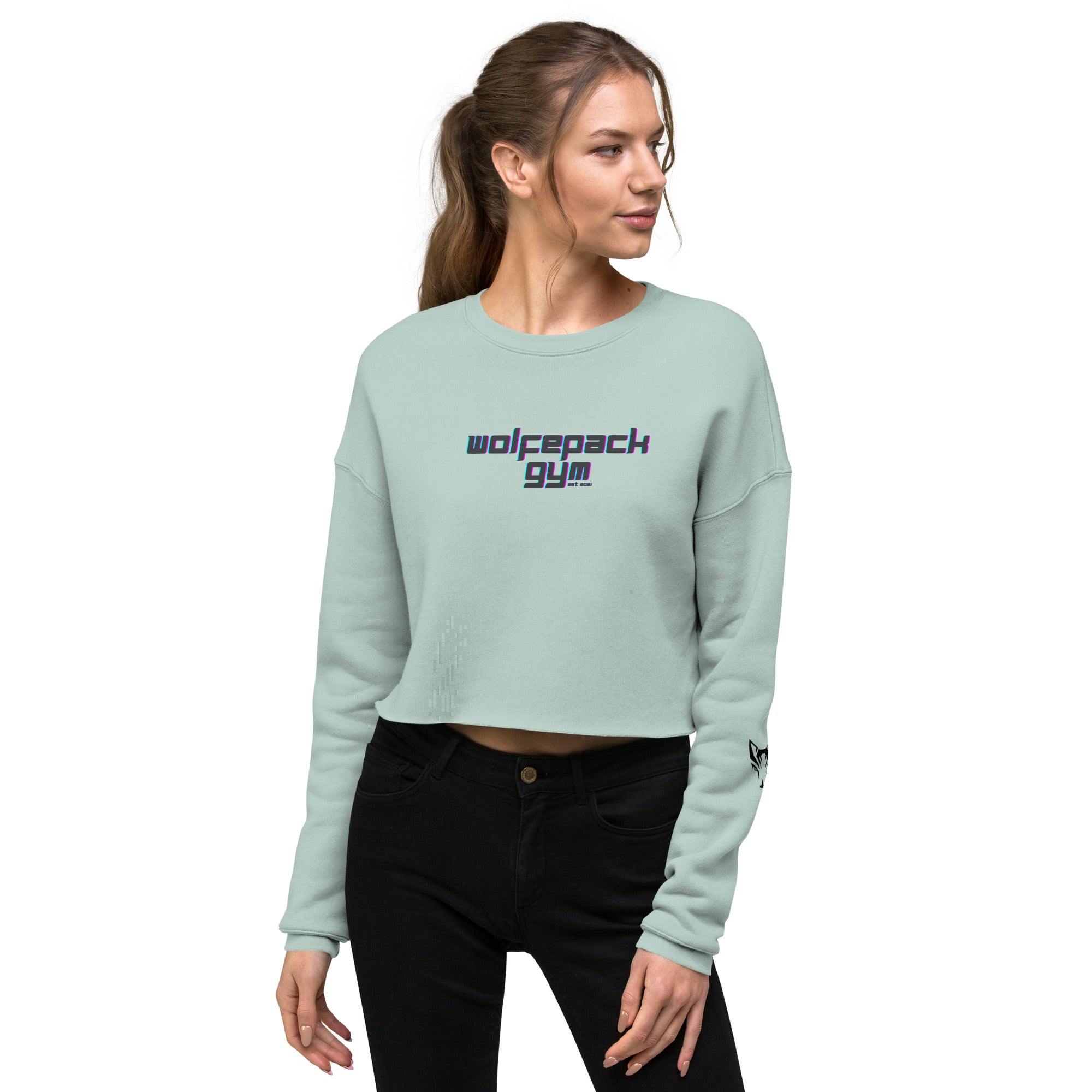 Wolfepack Crop Sweatshirt