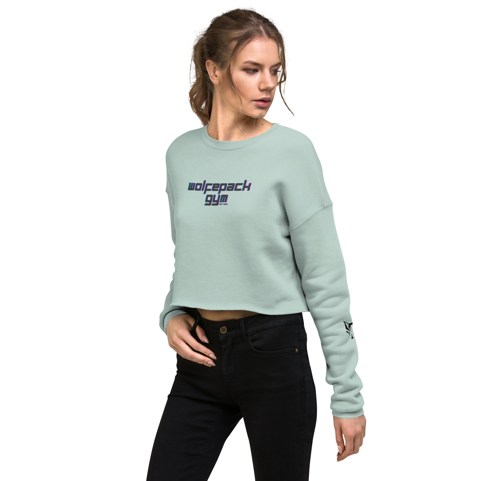 Wolfepack Crop Sweatshirt