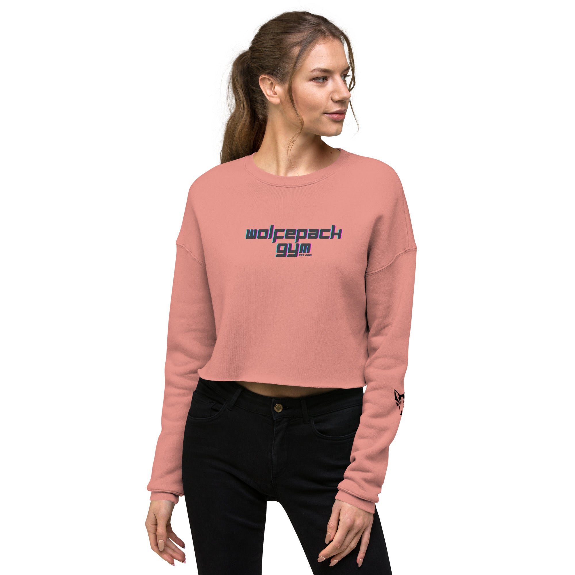 Wolfepack Crop Sweatshirt