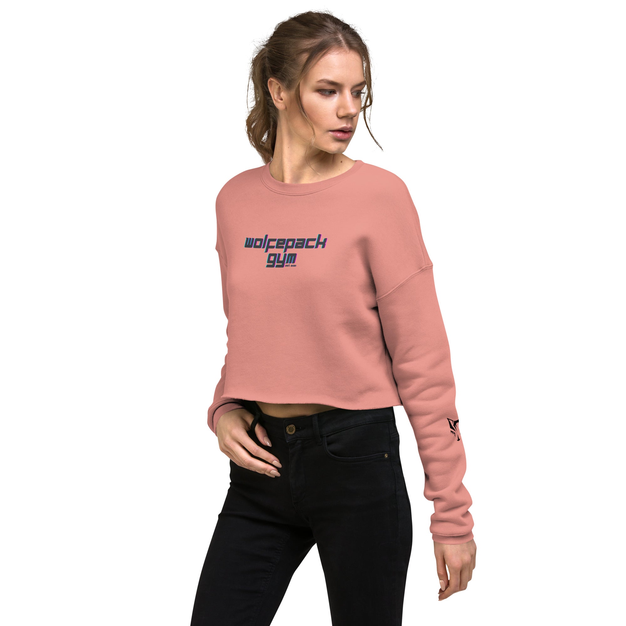 Wolfepack Crop Sweatshirt