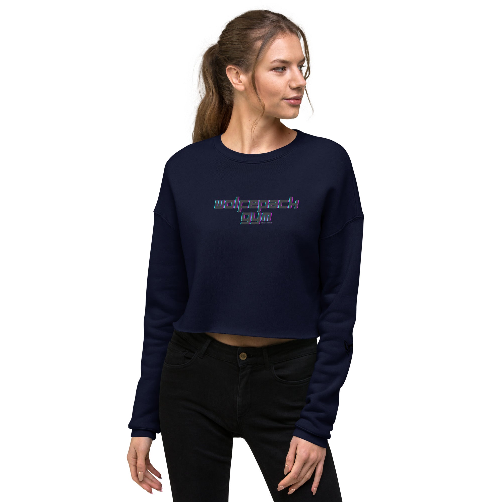 Wolfepack Crop Sweatshirt