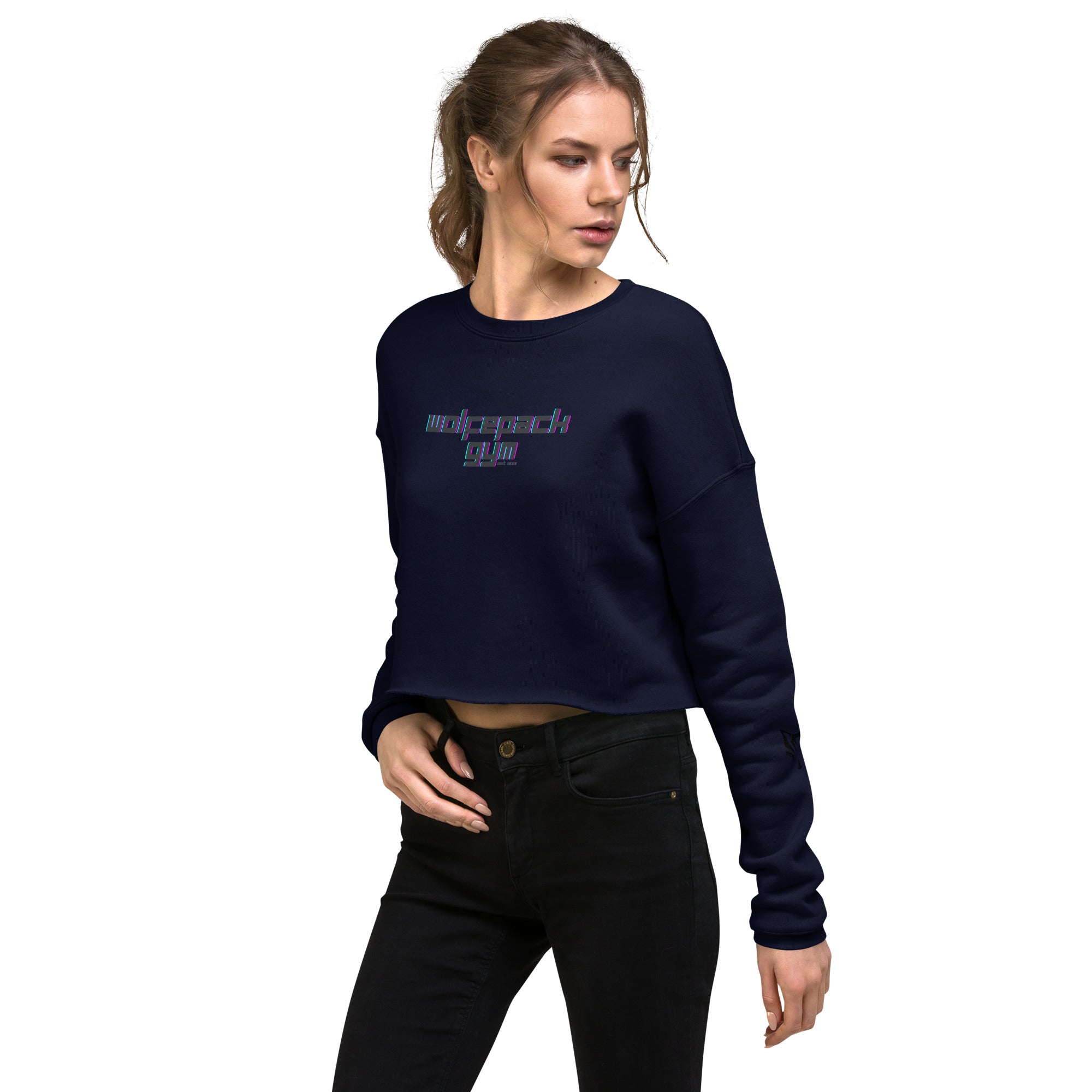 Wolfepack Crop Sweatshirt